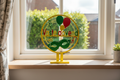Vastelaovend decoratie voor raam